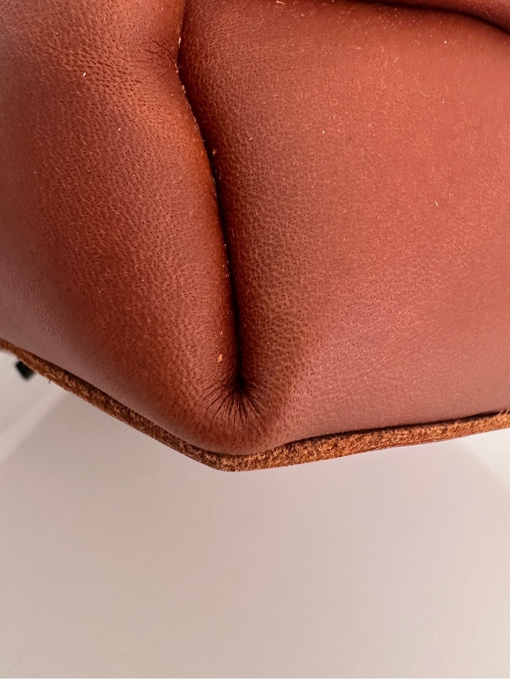 NWT Portland Leather Goods Mini Crossbody Tote Bag in Honey - Picture 13 of 16
